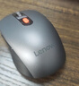 联想（Lenovo）无线蓝牙双模鼠标 便携办公鼠标 人体工程学设计 适用台式机一体机笔记本平板Howard风暴灰 实拍图