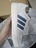adidas「小锯齿」D-PAD CLASSIC美高风篮球风板鞋男女阿迪达斯   白色/遗迹蓝/棕色   38 实拍图