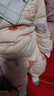 童泰婴儿连体衣夹棉冬季新生宝宝棉衣服保暖加厚哈衣爬服外出抱衣 萌咔小宝（偏开款） 73cm 实拍图