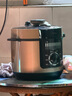 美的（Midea）电压力锅电高压锅家用6L大容量多功能电饭煲5L高压电饭锅不粘双胆智能煮饭煲汤一键排气4-5人用 【高压快煮】家庭首选 6L 一锅双胆 实拍图