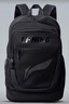 李宁双肩包背包男女同款书包初高中生旅行包男士大容量电脑包登山包黑 实拍图