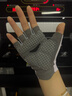 美津浓（MIZUNO）健身手套男女半指骑行训练单杠引体向上撸铁器械防滑B593紫色小码 实拍图