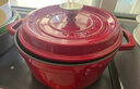 苏泊尔 SUPOR 珐琅锅汤锅24cm铸铁锅炖锅酒红ET24MF01-R  实拍图