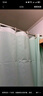 富居浴帘防霉加厚防水布防透卫生间干湿分离隔断帘高档180*180cm绿 实拍图