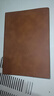羊巴皮质记事本A5皮面本笔记本本子软面抄加厚办公专用商务工作会议记录本简约日记本加厚考研 【加厚】A5简约款1本｜复古棕（128页/本） 实拍图