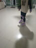 斯威（SWAY）轮滑鞋儿童溜冰鞋男女童初学套装中小学滑轮滑冰旱冰鞋成人直排轮 莫紫八轮全闪+头盔护具+一体支架 L (适合12岁-成人)平时鞋码36-41 实拍图