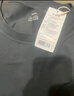 京东京造【已售300w件】短袖t恤男衣服秋季男士打底外穿 深灰色 3XL 实拍图