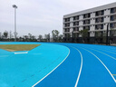 塑胶跑道EPDM橡胶彩色颗粒学校操场材料幼儿园篮球场地面材料施工 透气型跑道 咨询享优惠 实拍图