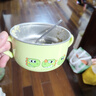 乐扣乐扣辅食碗婴儿米糊碗宝宝餐具吃饭儿童碗1-3-6岁不锈钢小学生汤碗 实拍图