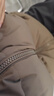 京东京造羽绒服男女情侣同款真鸭绒冬季保暖外套面包服加厚短款 烟灰咖 XL 实拍图