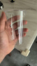 洁日邦航空杯240ml*50只一次性水杯加厚硬塑料耐高温透明台阶式户外便携 实拍图