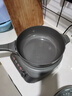美的（Midea）钛陶电炒锅 电蒸锅 分体式电煮锅不沾多功能一体炒菜专用锅电火锅煎锅 4.3L煎饼锅HCG2818S配蒸笼 实拍图