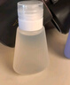 四万公里旅行分装瓶袋硅胶瓶乳液洗面奶洗发沐浴露小瓶子空瓶SW2101白37ml 实拍图