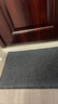居拾忆 双条纹防滑垫进门商用防滑垫迎宾吸水防尘地毯双条纹无字地垫 灰色双条纹50*80cm 实拍图