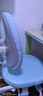 益威（EIEV）儿童学习椅可升降学生椅子儿童写字椅儿童小学生座椅电脑椅可调节 升降脚踏+9cm追背+手摇加高款-蓝 实拍图