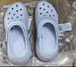 卡骆驰（CROCS）檀健次同款经典泡芙洞洞鞋百舒适男沙滩鞋女鞋休闲鞋|207521 霜紫色-5BO 36 (220mm) 37 实拍图