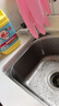 加厚丁腈乳胶皮手套厨房洗碗加长防水耐用乳胶束口家务清洁女夏季 1双-樱花粉/加厚耐用 送挂钩 小号 实拍图