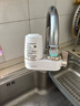 美的（Midea）净水器水龙头过滤器家用自来水过滤器净水器直饮厨房卫生间通用除余氯除水垢双出水可清洗滤芯 微气泡一机2芯【12级去除农残】 实拍图