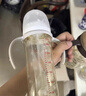 贝亲（Pigeon）自然离乳 PPSU重力球吸管双把手奶瓶 330mL 12月+ AA253 实拍图