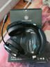 因卓（KOTION EACH）G9000 有线头戴式耳机耳麦 电竞吃鸡三角洲游戏耳机 带可调节降噪麦 3.5mm电脑笔记本耳机 黑蓝 实拍图