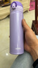膳魔师（THERMOS）保温杯500ml大容量男女士儿童不锈钢保温保冷水杯子JNL-503 PPL 实拍图