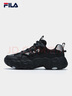 斐乐（FILA）官方猫爪6代女鞋复古运动鞋舒适厚底鞋休闲鞋 黑/影黑灰-BD 40 实拍图