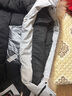 京东京造【进口极寒95鹅绒服】羽绒服男外套女冬季新款中长款 冰川灰 M 实拍图