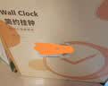 BBA挂钟客厅现代万年历钟表双日历温度时钟简约石英钟 香槟金35cm 实拍图