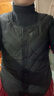 雅鹿新款轻薄羽绒服马甲女短款秋冬修身保暖坎肩马夹显瘦鸭绒内穿背心 黑色 2XL /175建议120-130斤 实拍图