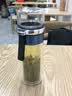 KDISV德国水杯玻璃钢化玻璃杯高硼硅2026新款耐高温防爆防摔茶杯泡茶 升级款银色450ML【双层加厚/防爆耐摔】 [茶水分离/耐高温] 实拍图