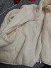 网易严选25秋冬防风立领珊瑚绒外套双面抓绒衣抗静电夹克男女同款 女士外套-海盐白 S 实拍图