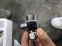 杜邦（DU PONT）三通接头加厚一进二出马桶配件 4分活接口铜材质角阀分水器 实拍图
