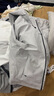 迪卡侬机能冲锋衣三合一男女抓绒夹克男女防风防水保暖外套可拆抓绒衣 女款 云暮灰 XL 实拍图