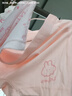京东京造儿童内裤女童中大童云柔棉平角内裤3条 开心云朵140 实拍图