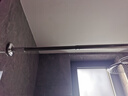 访客晾衣杆伸缩浴帘杆免打孔浴室晒衣杆不锈钢卫生间撑杆 方0.9~1.6米 实拍图