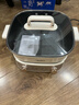 美的（Midea）火锅专用锅 电火锅鸳鸯锅电煮锅 3分06秒速沸5.5L 分体多功能锅火锅锅多用途锅HGS282813 实拍图