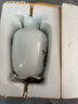 梓琦景德镇陶瓷插花工艺品家居装饰中式客厅装饰书房电视柜水培插花瓶 月亮冬瓜瓶+底座 实拍图