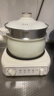 美的（Midea）电煮锅 小电锅 电蒸锅 电火锅 电热锅 分体式可拆洗 2.6L学生宿舍多功能锅 泡面锅 XZC2061 配蒸笼 实拍图
