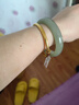 印象眸【优选级】和田玉手镯浅青玉镯子送女友送妈妈内径57-58mm 实拍图