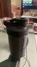 摇摇杯健身运动水杯男奶昔防漏搅拌杯子刻度杯奶茶摇杯蛋白粉水壶 黑色活动专享+带刻度+不锈钢球500ml 实拍图