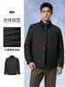 海澜之家羽绒服男轻商务时尚翻领90绒外套男冬季 HWRAW4W021A 黑色55 L 175/92A 推荐137~150斤 实拍图