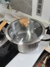 爱仕达（ASD）汤锅 304不锈钢小蒸锅 带蒸屉炖煮锅 20CM燃气电磁炉通用奶锅B1-Z 实拍图