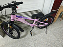 凤凰儿童山地自行车5-6-8-12-15-18岁女男孩减震变速20寸粉色节日礼物 实拍图