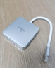 爱国者（aigo）Type-c扩展坞USB分线器HDMI/VGA转接器4K30Hz转换器PD100W笔记本拓展坞JZ04(金属) 实拍图