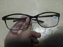 镜沁耐磨老花镜TR大框架舒适时尚轻便老花老光眼镜高清男女通用 【大框】黑色 200度合适56-60岁 实拍图