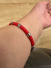 乐优佰易 防静电手环 八环红色大号手链释放静电静电消除器神器人体去除冬天无线秋冬季 实拍图