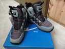 回力雪地靴男鞋保暖登山加绒加厚大码高帮东北大棉鞋 1902 月黑色 39 实拍图