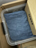 优衣库女装男装宽松廓形牛仔裤/弯刀镰刀裤子479000 482280 479000/67海蓝色 25 /160/64A 实拍图