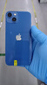 Apple 苹果13 iPhone 13 移动联通电信苹果5G 二手手机  国行国行优惠券补贴 蓝色 256G 实拍图