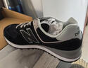NEW BALANCE NB574官方休闲鞋男鞋女鞋秋冬透气复古拼接经典百搭舒适运动鞋 黑色 ML574EVB 43 (脚长27.5cm尺码详询客服) 实拍图